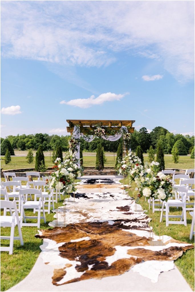 Rustic Wedding Setup