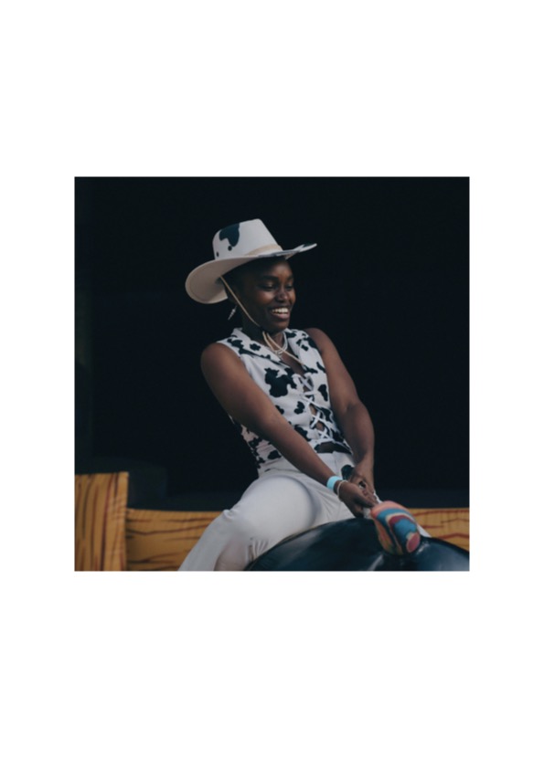 Rodeo scene from Cowboys event