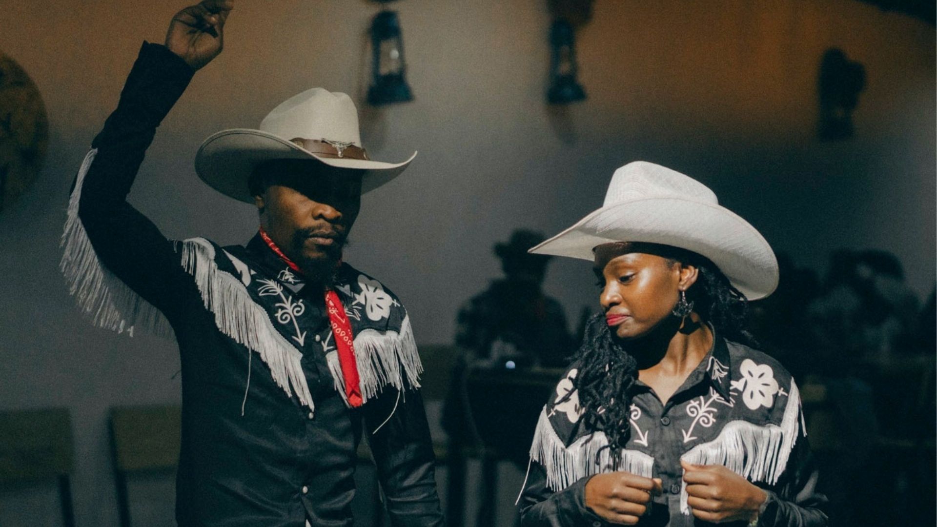 Rodeo action moment at Cowboys event