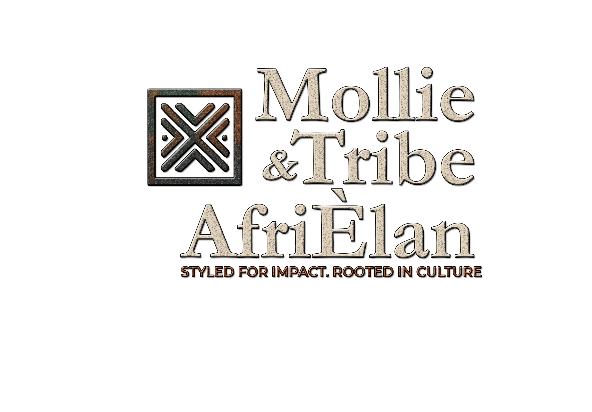 Mollie and Tribe AfriElan logo